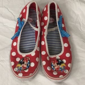 Girls Walt Disney Size 13 Slip Ons